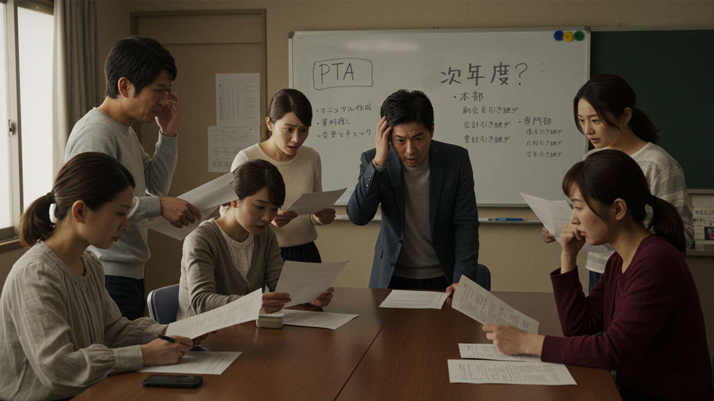 PTAは「引き継ぎ」で衰退する